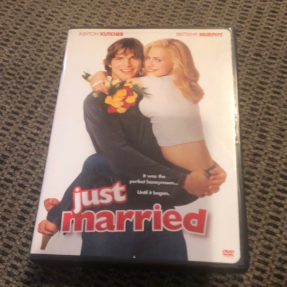 Just Married DVD Ashton Kutcher & Brittany Murphy DVD